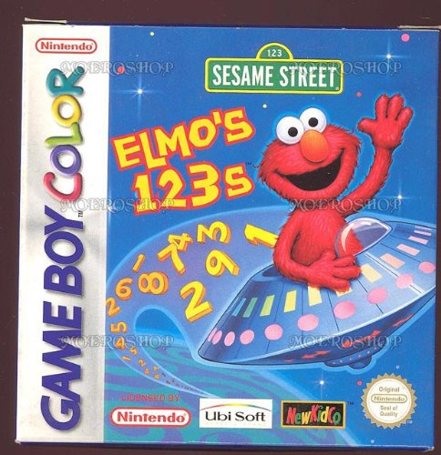 Sesame Street Elmos 123s - [Game Boy Color]
