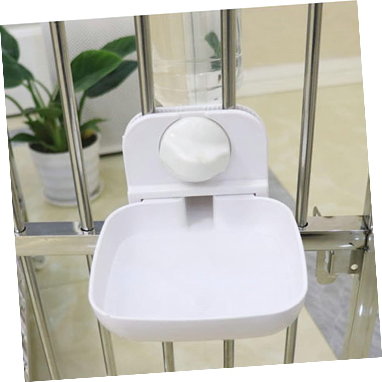 GRIRIW Automatic Pet Water Bottle Ml Capacity Water Fountain Bowl Safe Plastic for Rabbit Chinchilla