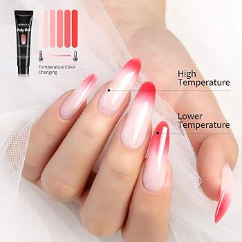 ジェルネイル・ネイルシール BellaForma TOP CLEAR 2 & Extension Clear Amazon.com: UNA GELLA Almond Gel Nail Tips, 504PCS Pre