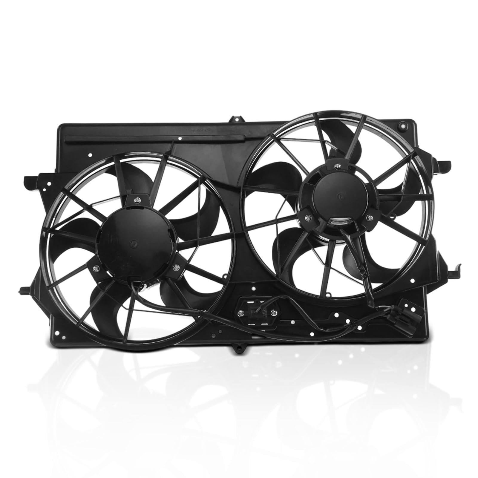 Frankberg Ventilador del radiador 1075126 | Compatible con: Torneo Focus II DA DS FFS, Focus II Saloon DB DH FCH, Focus II DA DP HCP, Enfoque DAW DBW