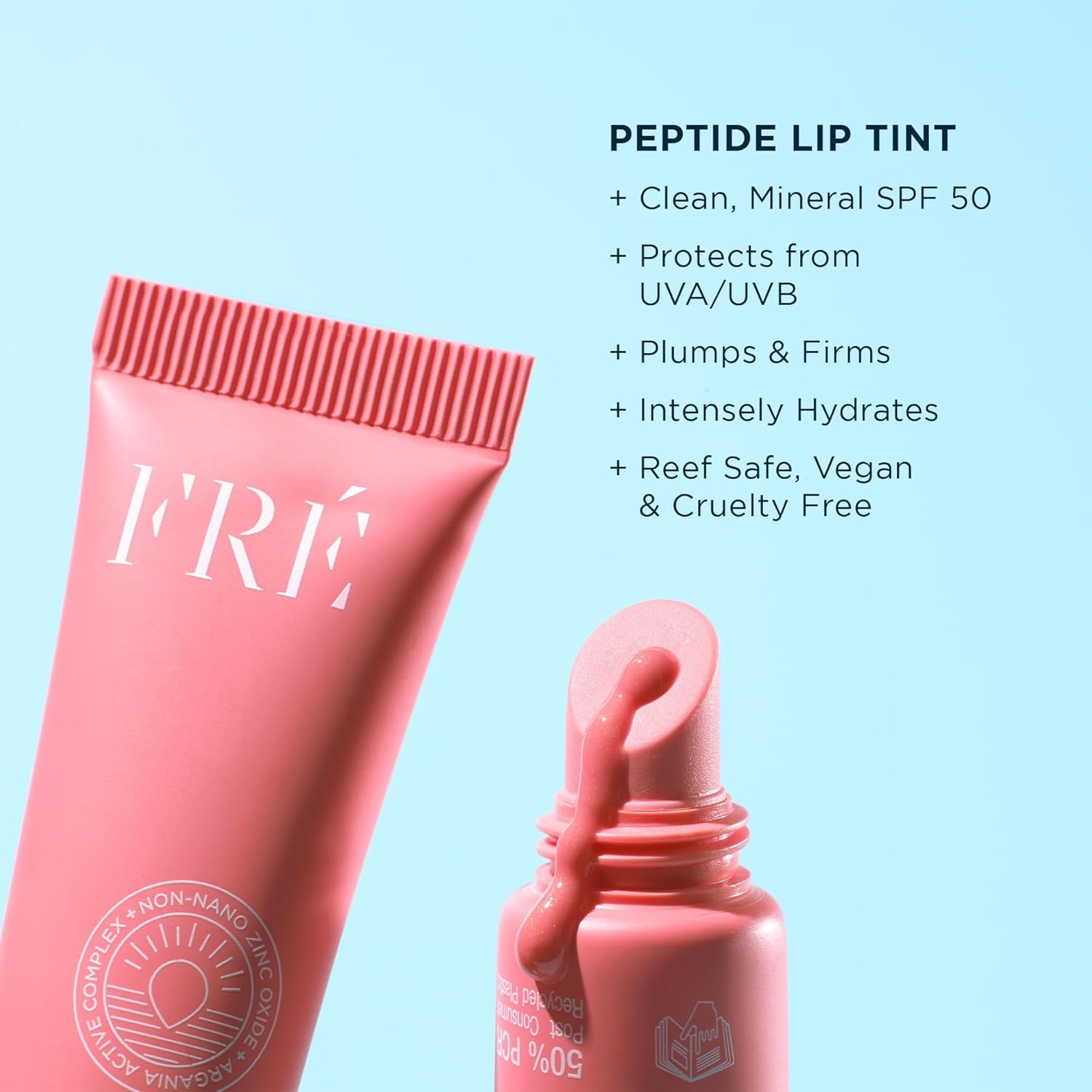 FRÉ Skincare PLUMP ME Peptide Lip Tint SPF 30