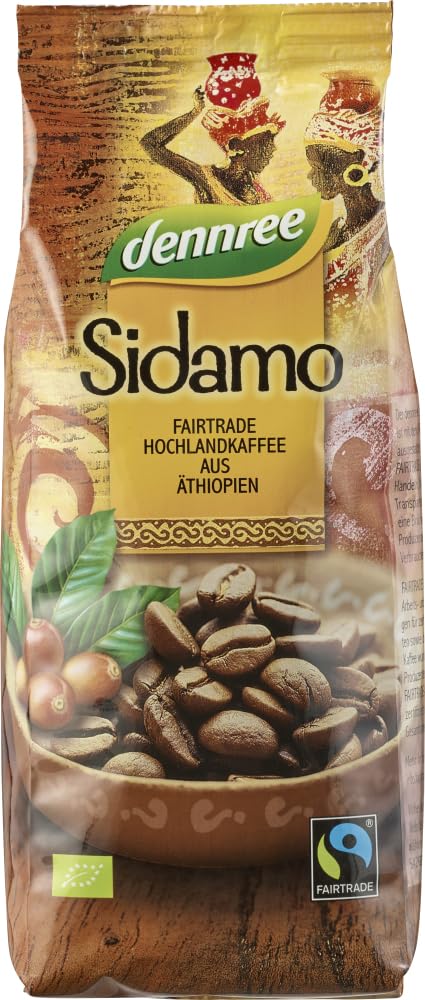 Sidamo Fairtrade Hochlandkaffee aus Äthiopien 18 x 250 g