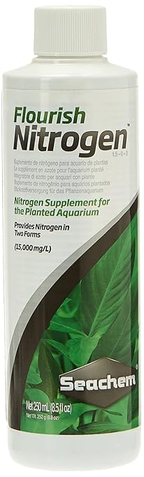 Seachem Flourish Nitrogen Planted Aquarium Fertilizer, 250ml