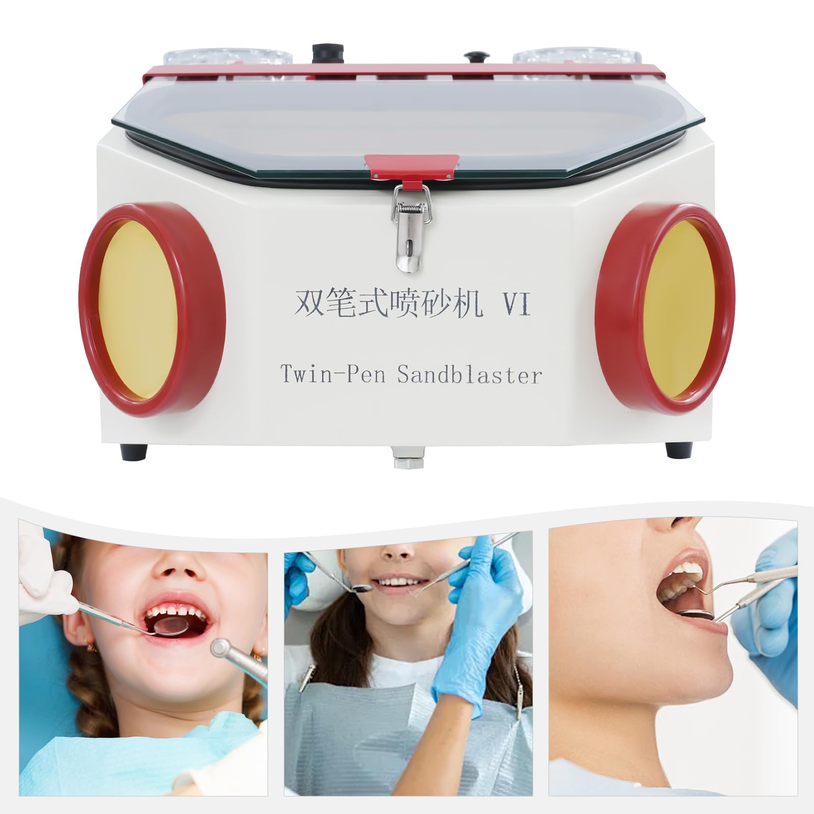 Sabbiatrice professionale 220 V lucidatrice sabbiatrice sabbiatrice sabbiatrice fine sabbiatrice tecnica dentale lucidatura