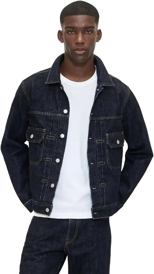 GAP Men's Novelty Denim Jacket