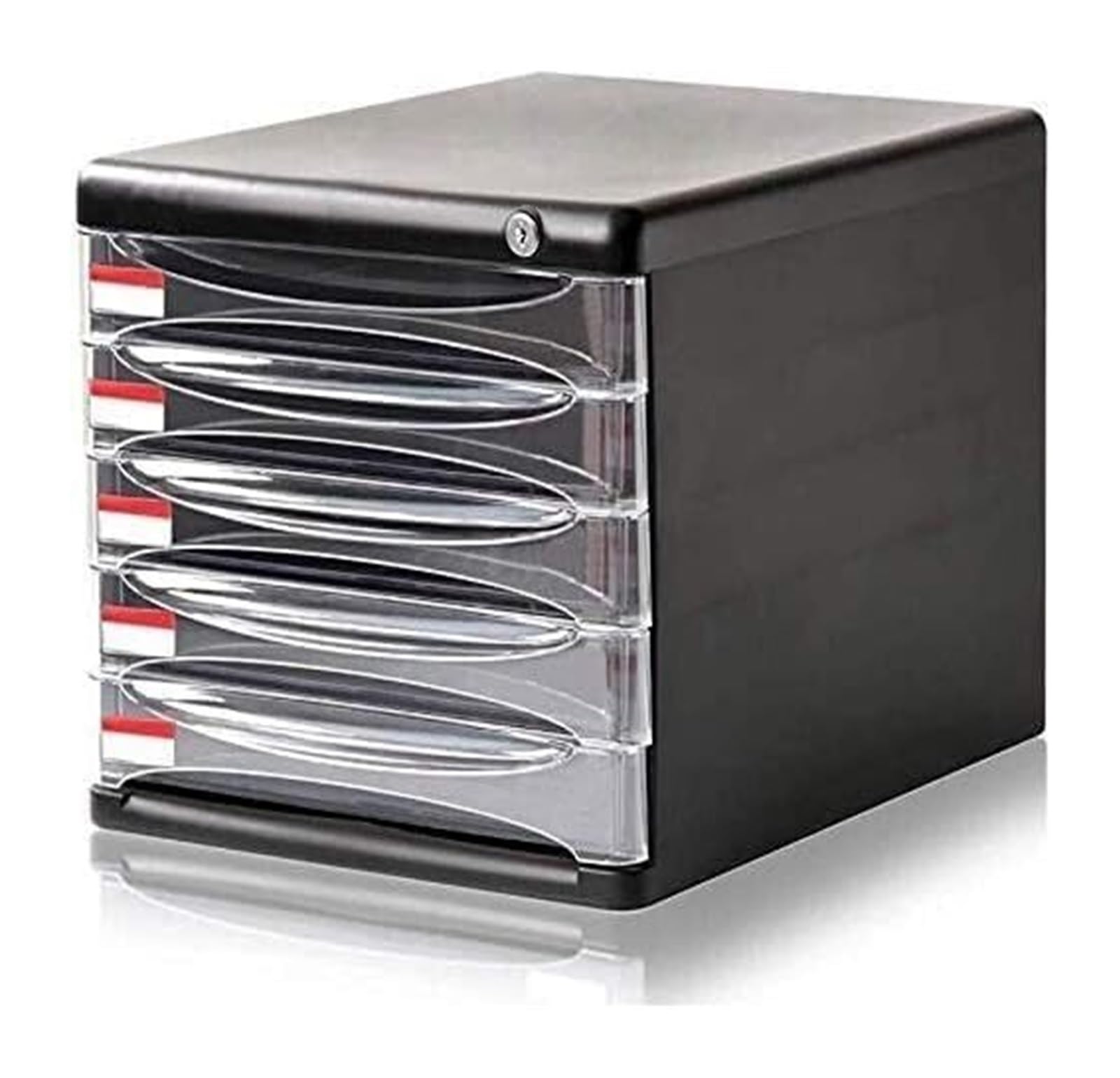 Grande schedario con cassetto di archiviazione con comoda serratura per archiviazione dati Office Manager