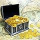 Goldge 50 Pcs Gold-Münzen Spielgeld für Kinder Spielzeug Mitgebsel mit Kindergeburtstag Kleine Geschenk für Party