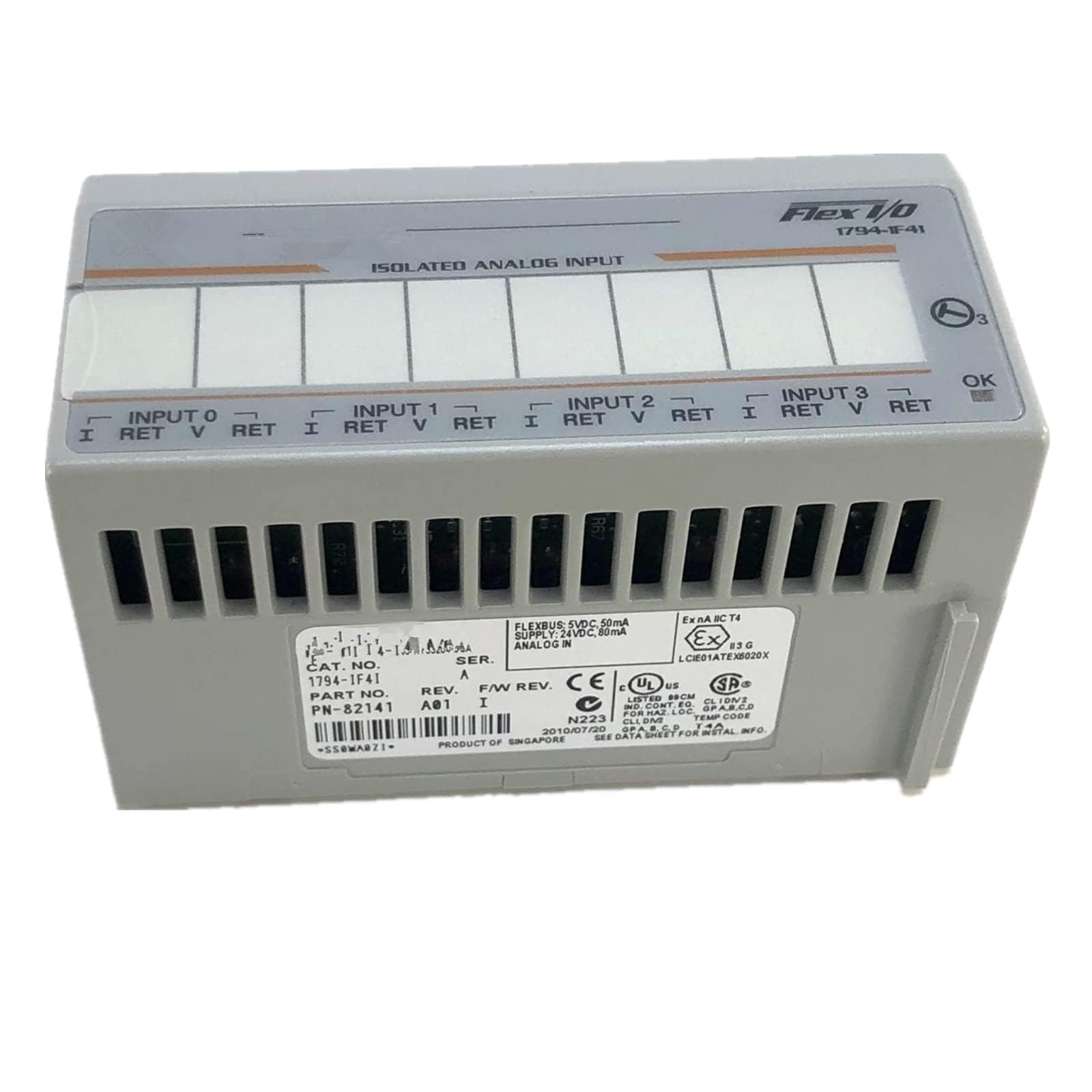 BTYKUYOO 1794-IF4I PLC Module 1794IF4I Analog Input Module Sealed in Box One Year Warranty