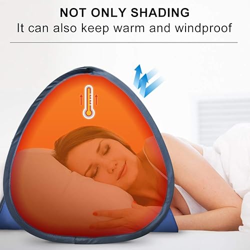 Miniatura 9 de Refugio solar de playa, mini parasol para playa, refugio solar portátil totalmente automático, tienda de protección solar para protección solar