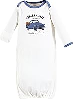 Vista 34 de Touched by Nature - Camisones unisex de algodón orgánico para bebé Margarita