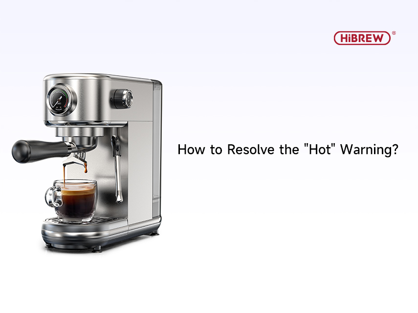 HIBREW H10B Programmable Espresso Machine with Pressure Gauge