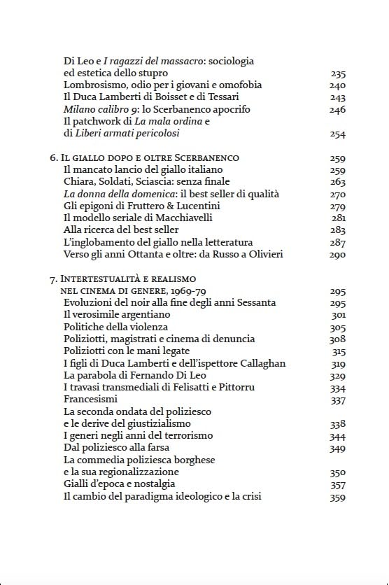 Il noir italiano prima e dopo Scerbanenco. Cinema e narrativa dal dopoguerra agli anni Settanta
