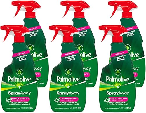 Palmolive Ultra Spray Away - Aerosol de jabón para platos, 16.9 onzas, paquete de 6