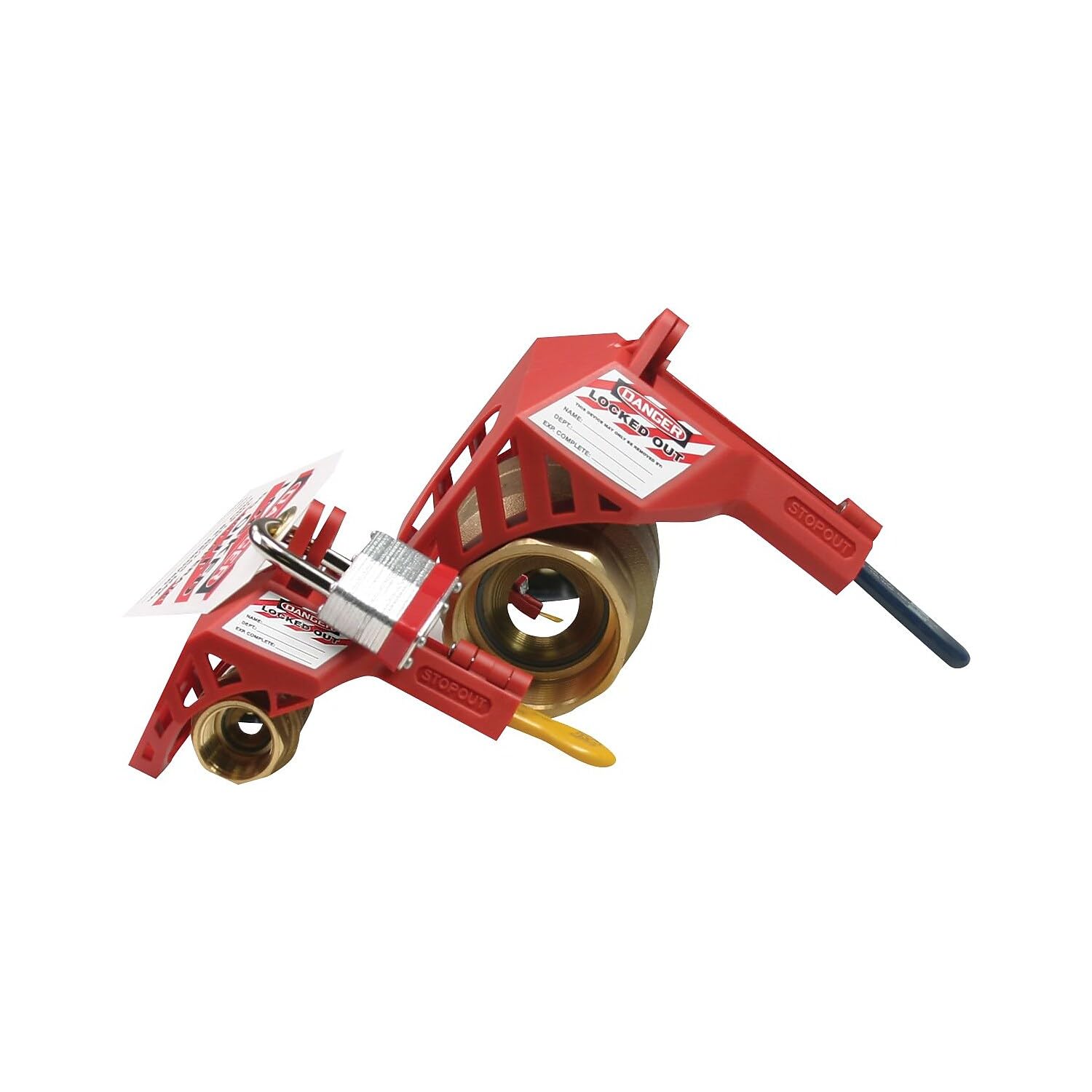 Accuform Ball Valve Lockout - Prevent Operation -2 Accuform Ball Valve Lockout - Prevent Operation -2