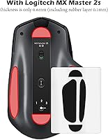 Vista 2 de Logitech MX Master 2S Gaming Mouse Feet Mouse Skatez Mouseskates Reemplazo (MX Master 2S)