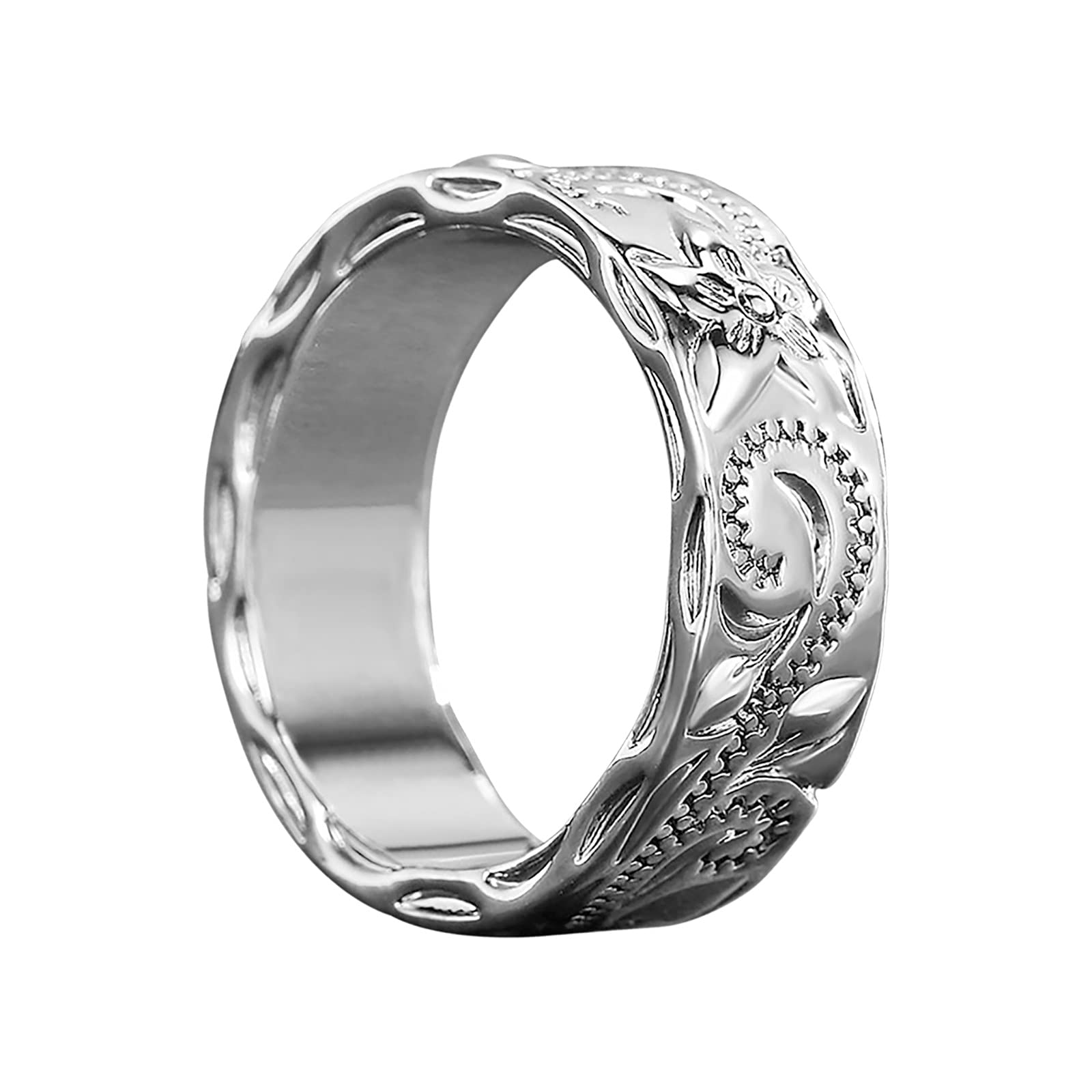 Elegant Rings for Ladies, S-imple Women,Men Rings Rings Women Party Jewelry Gifts Rings Size 6-10 Anniversary Valentine's Day Gifts for Girls Women Present