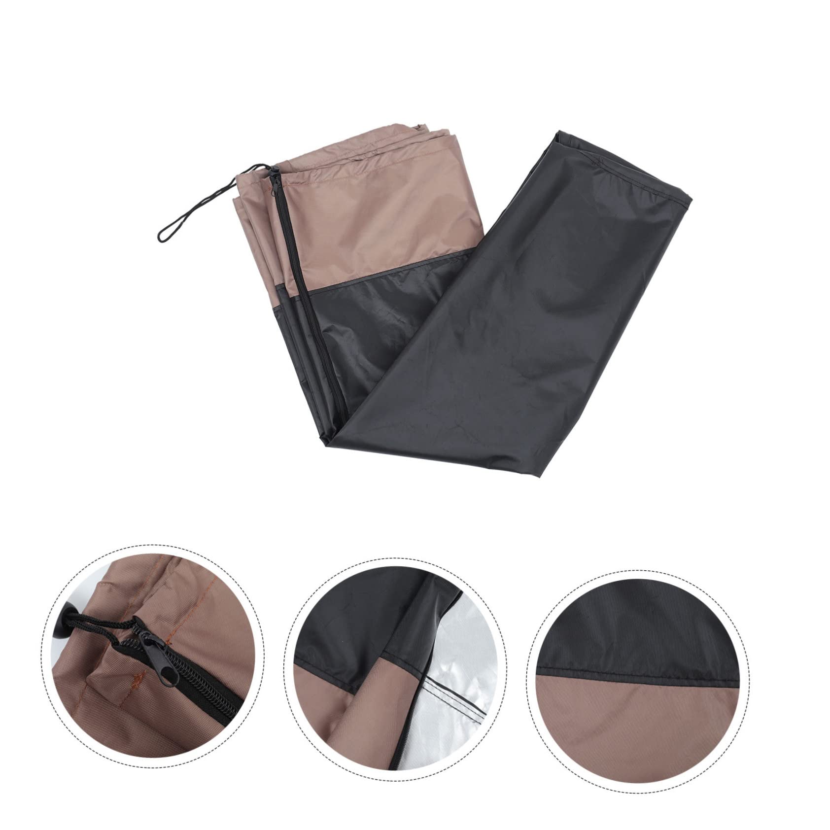 ibasenice Patio Fountain Cover Drawstring Waterproof Bird Bath Cover Easy to Clean Weatherproof