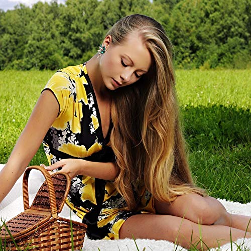 Fashion Statement Vintage Drop Dangle Earrings For Women Girls Green Crystal Earrings #TOP3