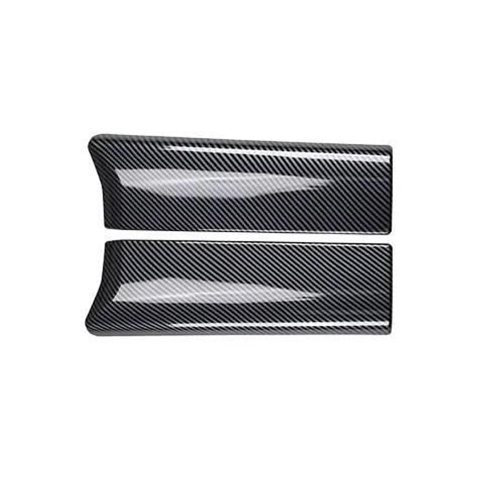 Fcaopcwama Carbon Fiber Pattern For Bmw 5 Series I5 G60 2024-2025 Car Armrest Box Cover Plate Decorative Abs Leather Car Armrest Storage Box
