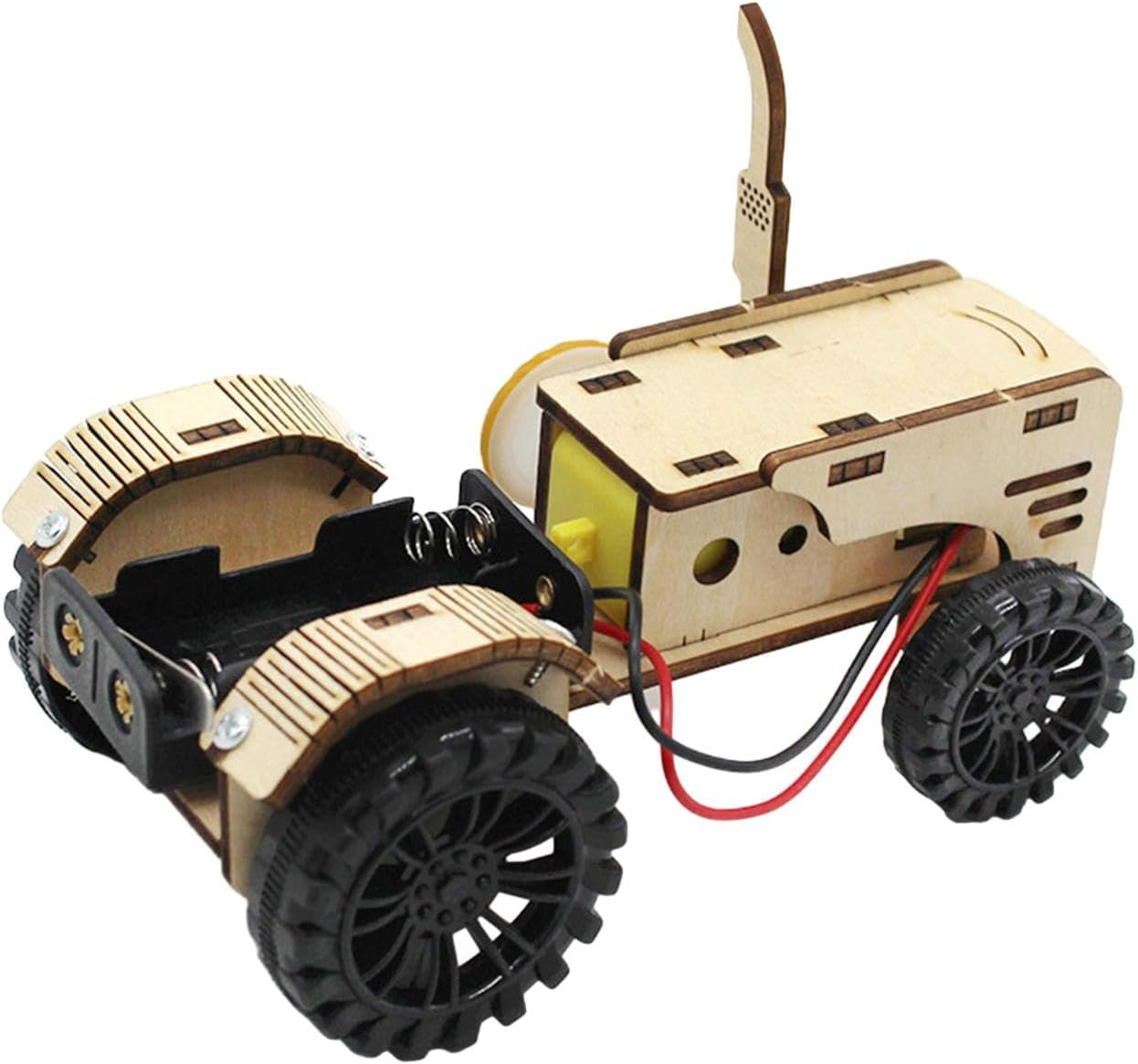 Science Experiment Kits Assembling Wood Tractor for Kids Boys Birthday Gifts