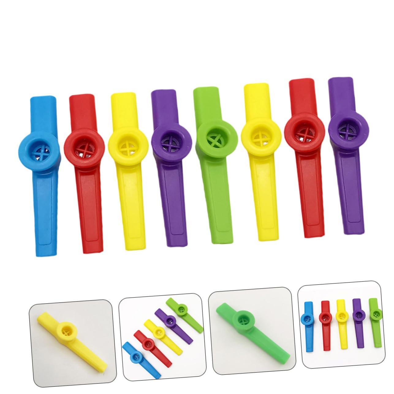 Toddmomy 8pcs Musical For Music Plastic