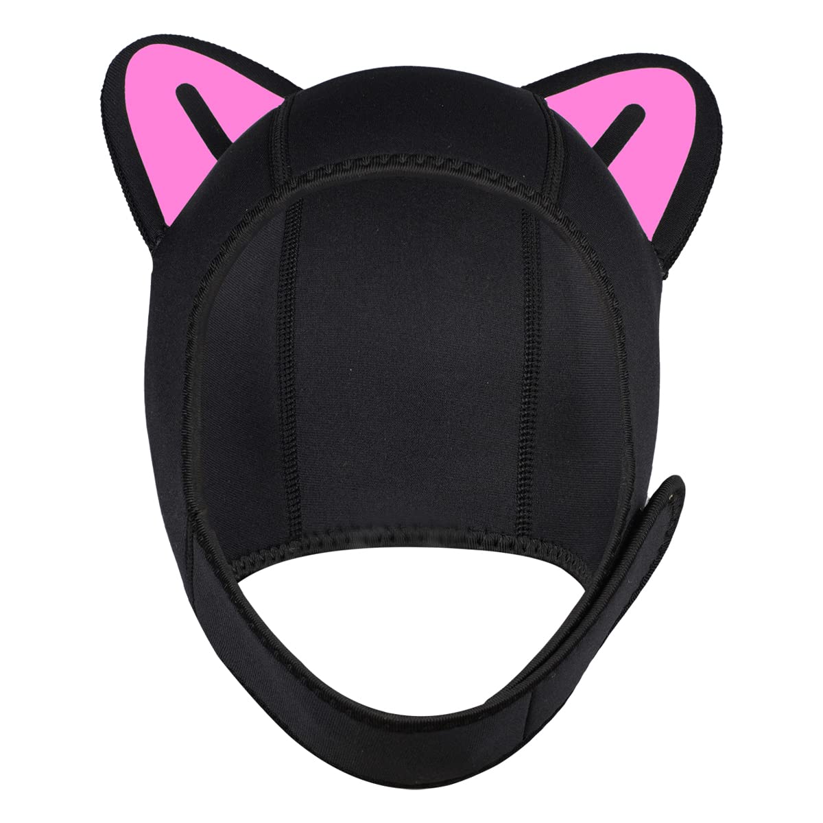 Wetsuit Hood Cat Ears 3mm Neoprene Scuba Diving Hood for Women Children, Scuba Dive Cap Hat Thermal Surfing Hood with Flow Vent for Snorkeling