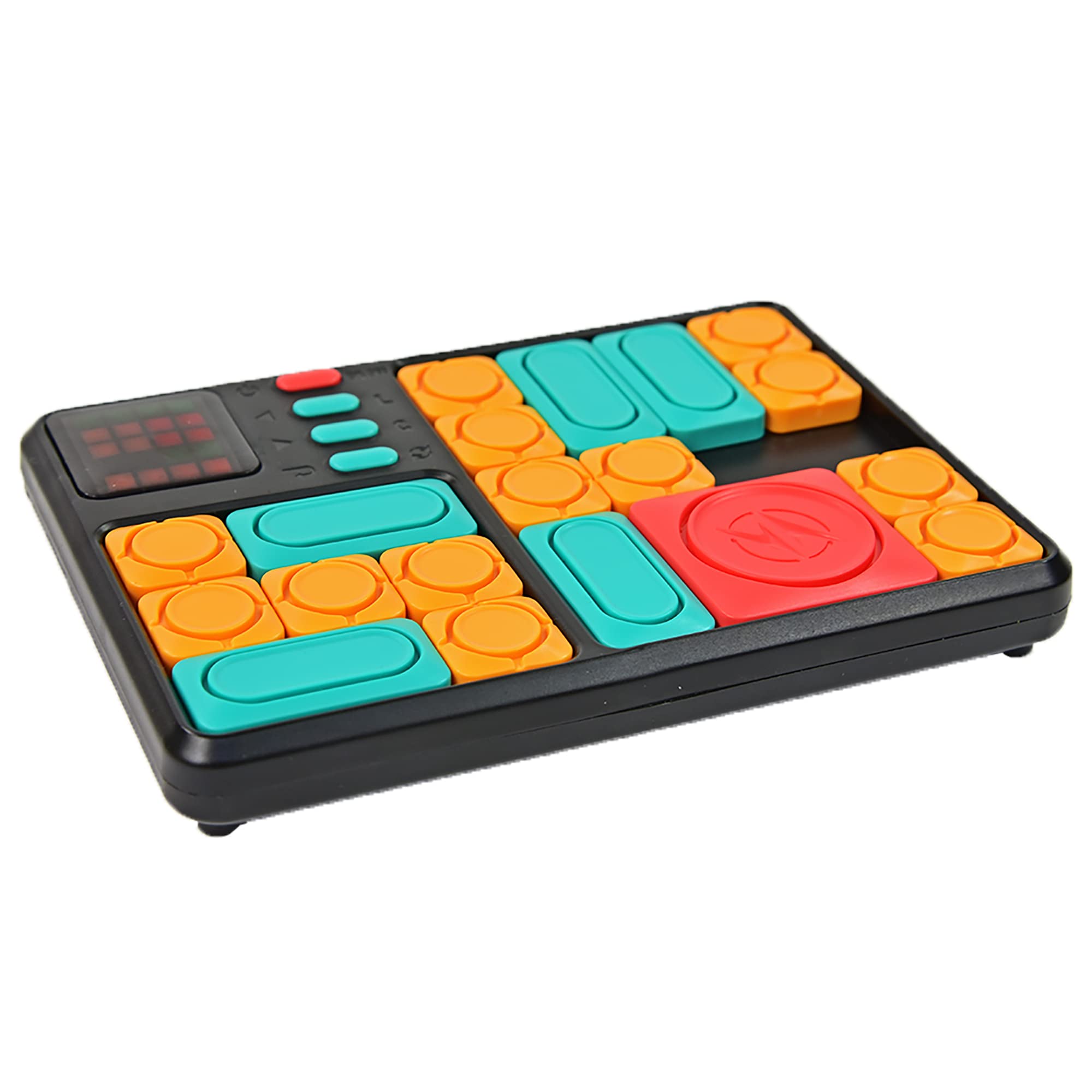 Winfried Koegler Slide Quiz – Puzzle Magique à Glissière Avec Son, Casse-tête électronique Pour Tous âges, 20,6 X 13,2 X 3,2 Cm