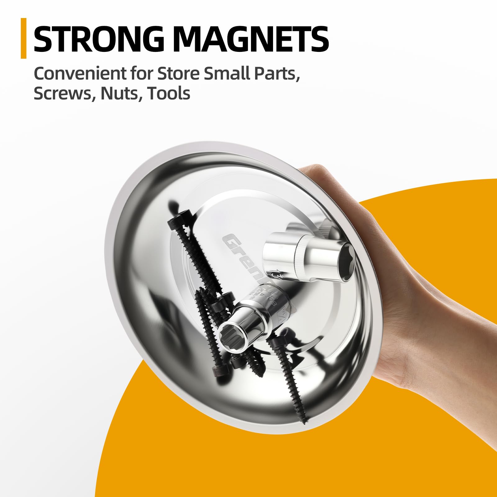 GRENPRO Magnetic Tool Trays - Keep Parts Organized -2 GRENPRO Magnetic Tool Trays - Keep Parts Organized -2