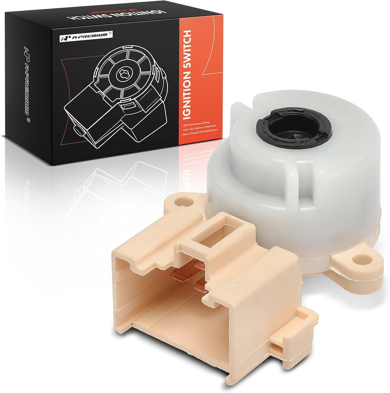 A-Premium 7 Blades Ignition Starter Switch Compatible with Toyota Lexus Scion Pontiac & Chevrolet Vehicles - Camry, RAV4, Corolla, Highlander, Tundra, Sienna, 4Runner, Land Cruiser, RX300, GX470, tC