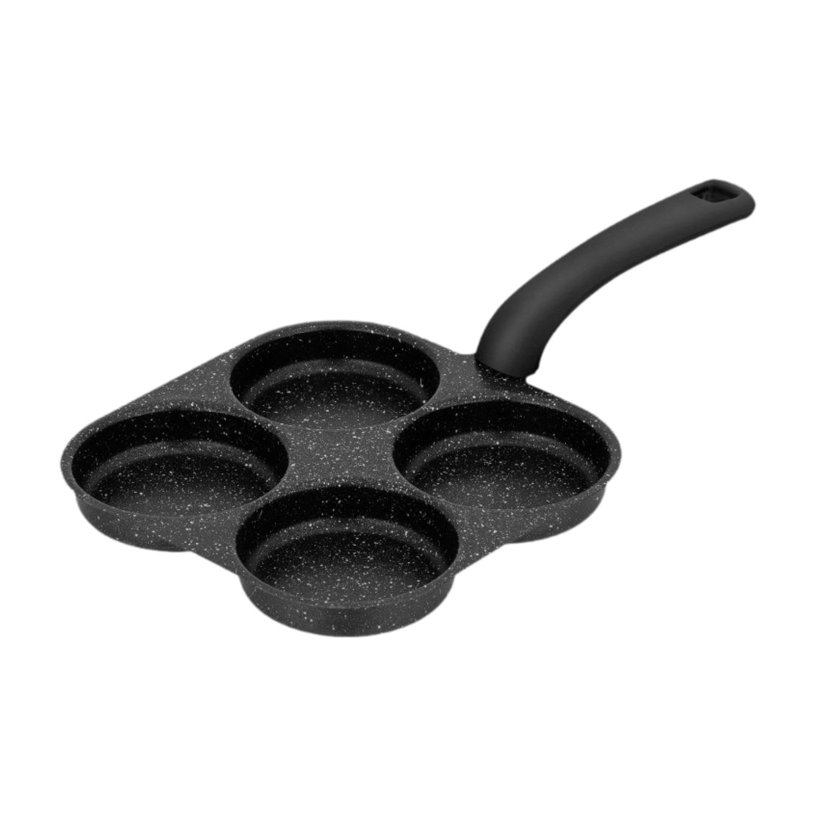 4 Cup Egg Frying Pan 4 Cups Pancake Pan Nonstick Pan Multifunction Cooking Pan Divided Frying Pan for