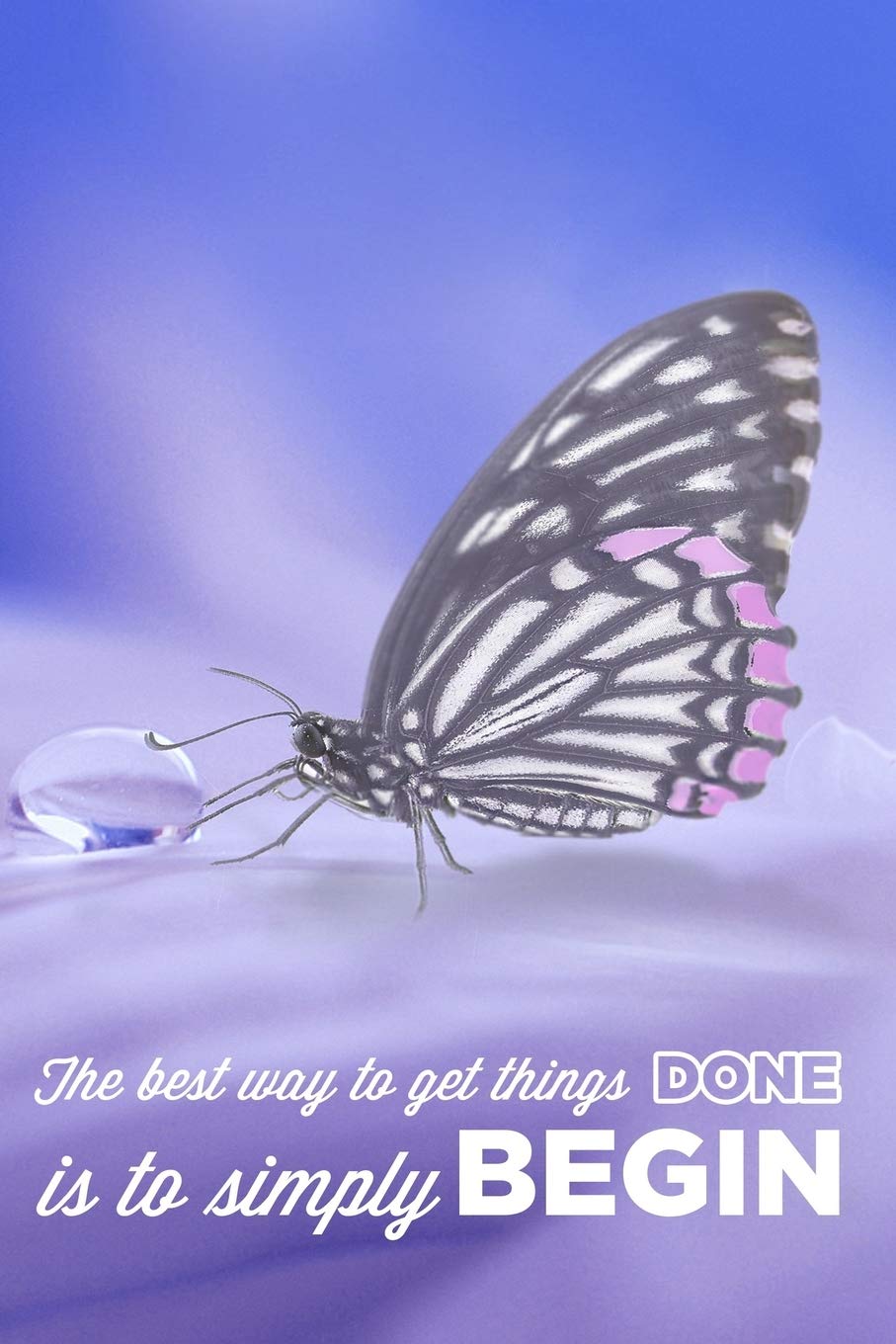 The Best Way To Get Things Done Is To Simply Begin: Undated Daily Planner with Mandala Designs to Color for Stress Relief - 3 Month Planner - ... and Budget Tracker (3 Month Mandala Planners)