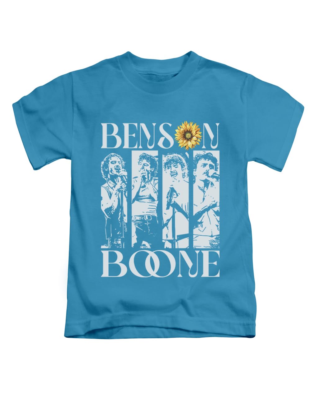 New Spirit Original Unisex Sapphire Sunflower Design, Benson Boone Tee T-Shirt Funny T Shirt Top