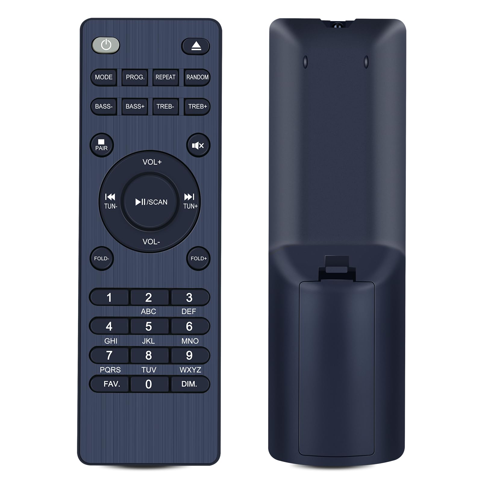 Télécommande système stéréo Oakcastle sans code ni réglage complexe