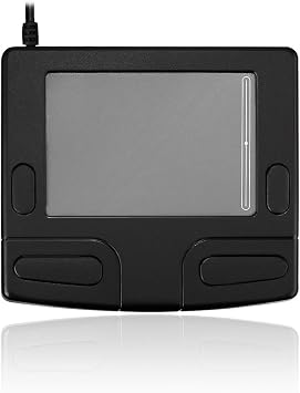Adesso Smart Cat, 4 Button Glidepoint USB Touchpad (GP-410UB),Black