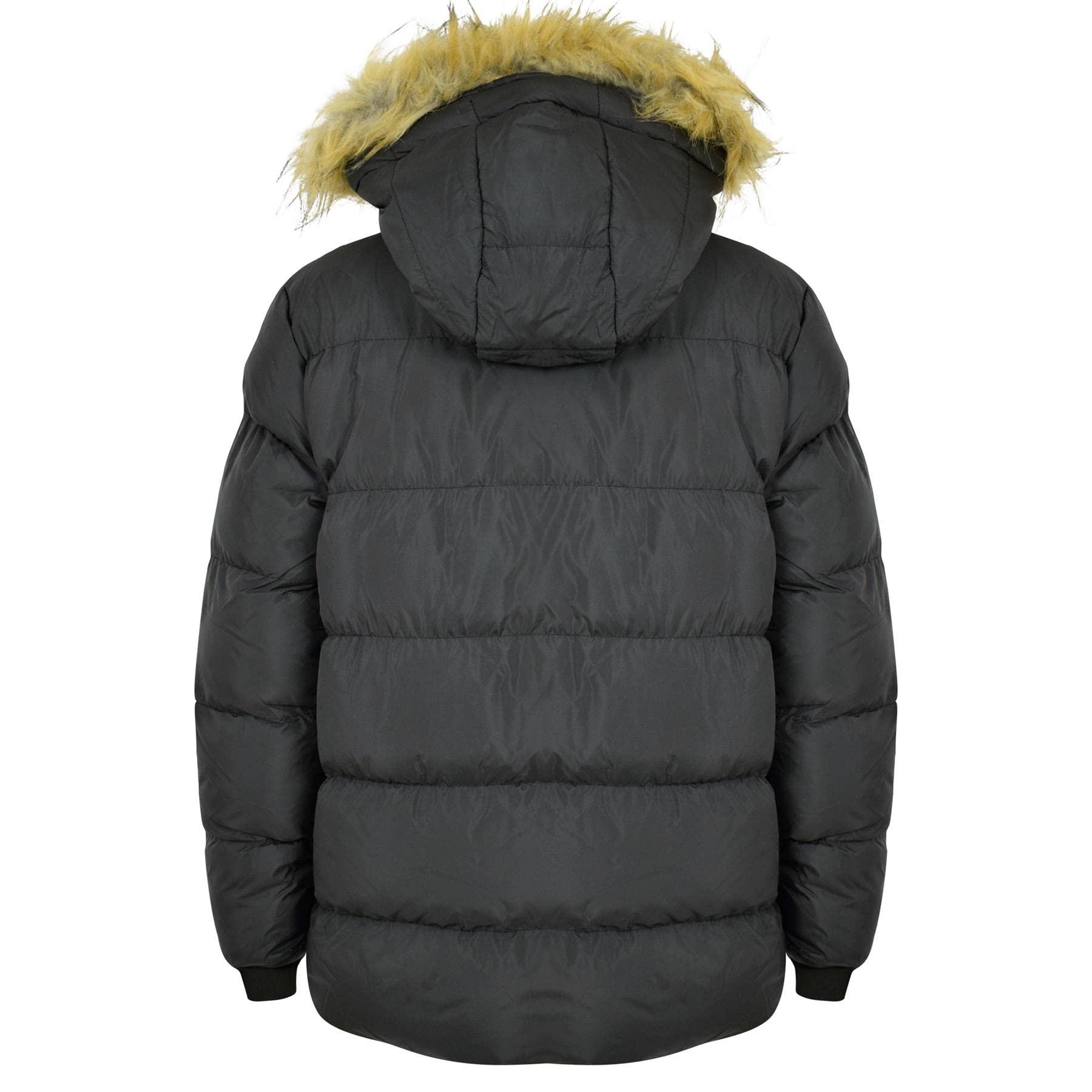 A2Z 4 Kids Niñas Niños Abrigo Invierno Acolchado Escolar Con Capucha Polar Forrado Chaqueta Con Cremallera Bolsillos Acolchada Casual Escolar Chaqueta Abrigo Burbuja Edad 5-13 Años