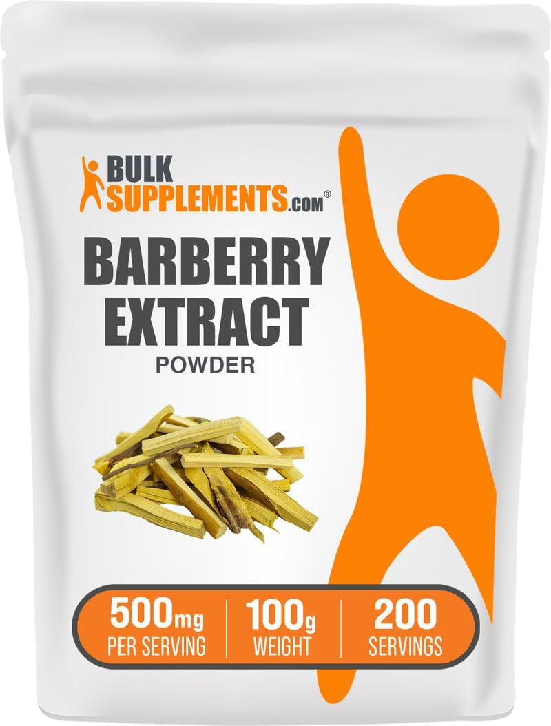 BulkSupplements.com Barberry Extract (100 Grams - 3.5 oz)
