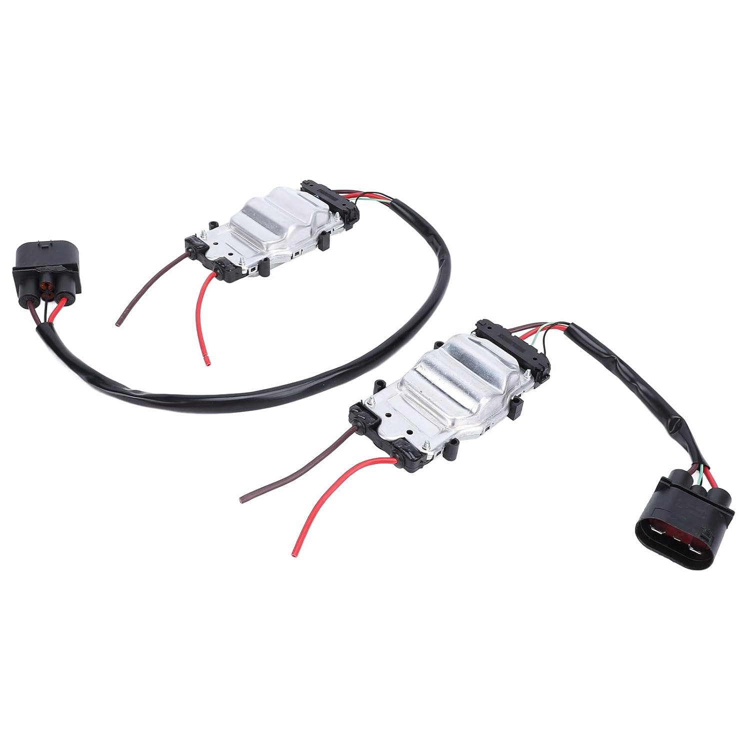 Engine Cooling Fan Control Unit Module, 2Pcs Front Fan Control Module 4F0121003F Engine Cooling Fan Control Module for C6