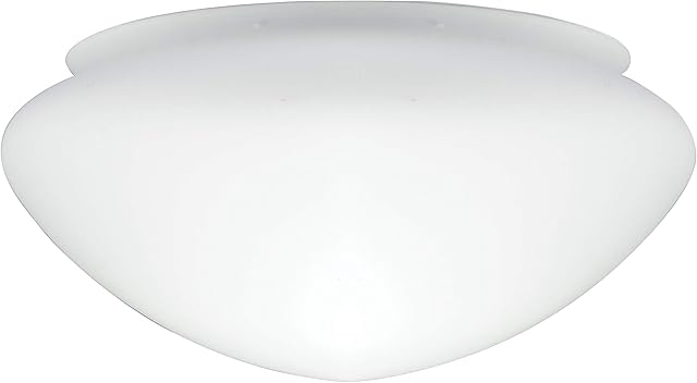Westinghouse Lighting Opal Frosted Mushroom Shade, 17 cm - White