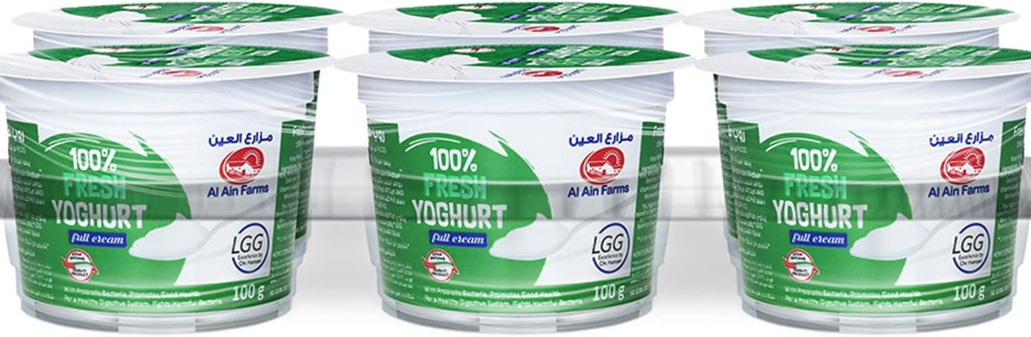 Fresh Full Cream Yoghurt 6 x 100g