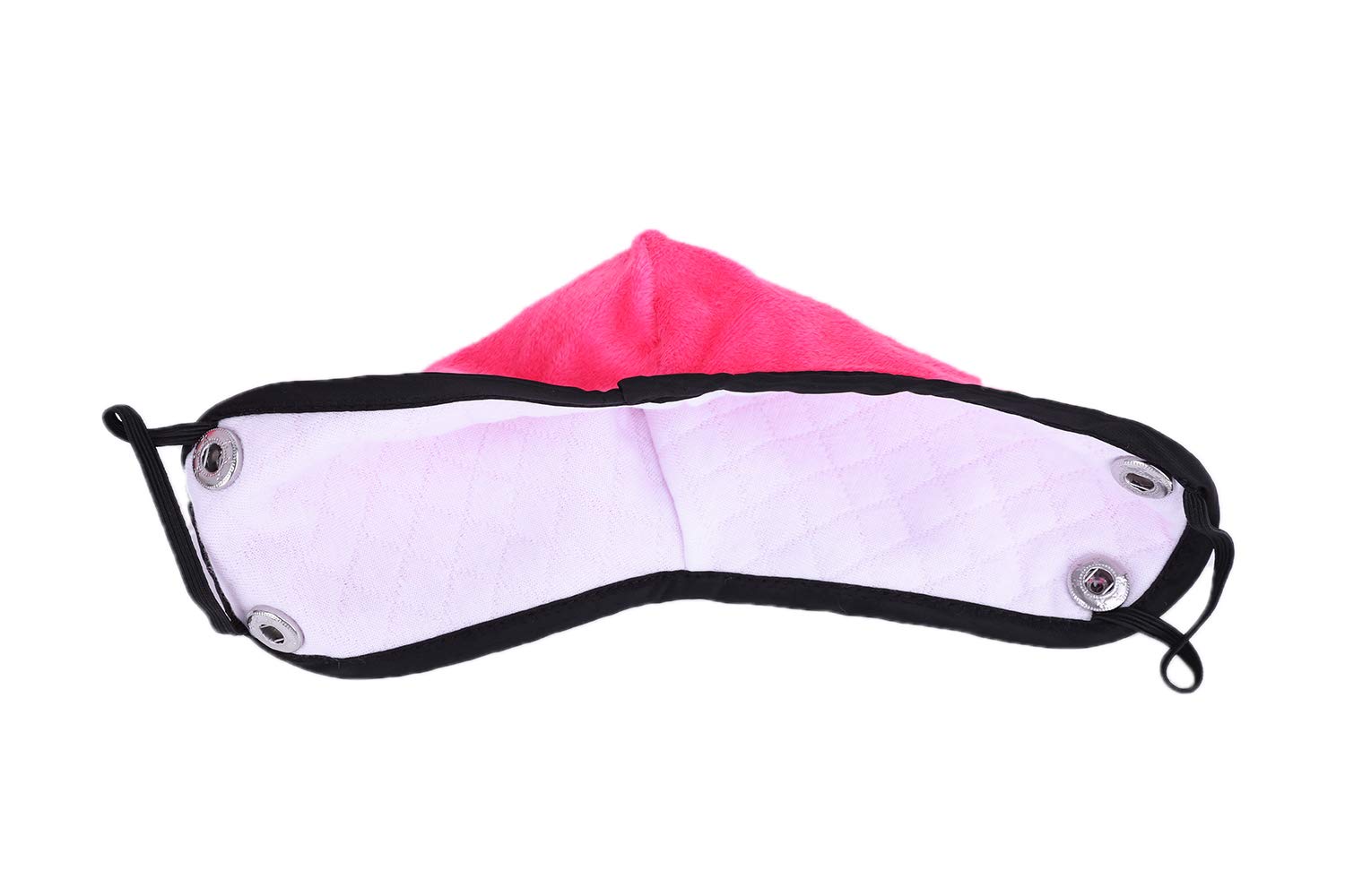 Chapka Enfant Hiver Motif à Panda Mignon Cagoule Polaire Chaud avec Masque Visage Détachable Bonnet Cache Cou Coupe-Vent pour Ski Cyclisme Snowboard, 54-56 cm
