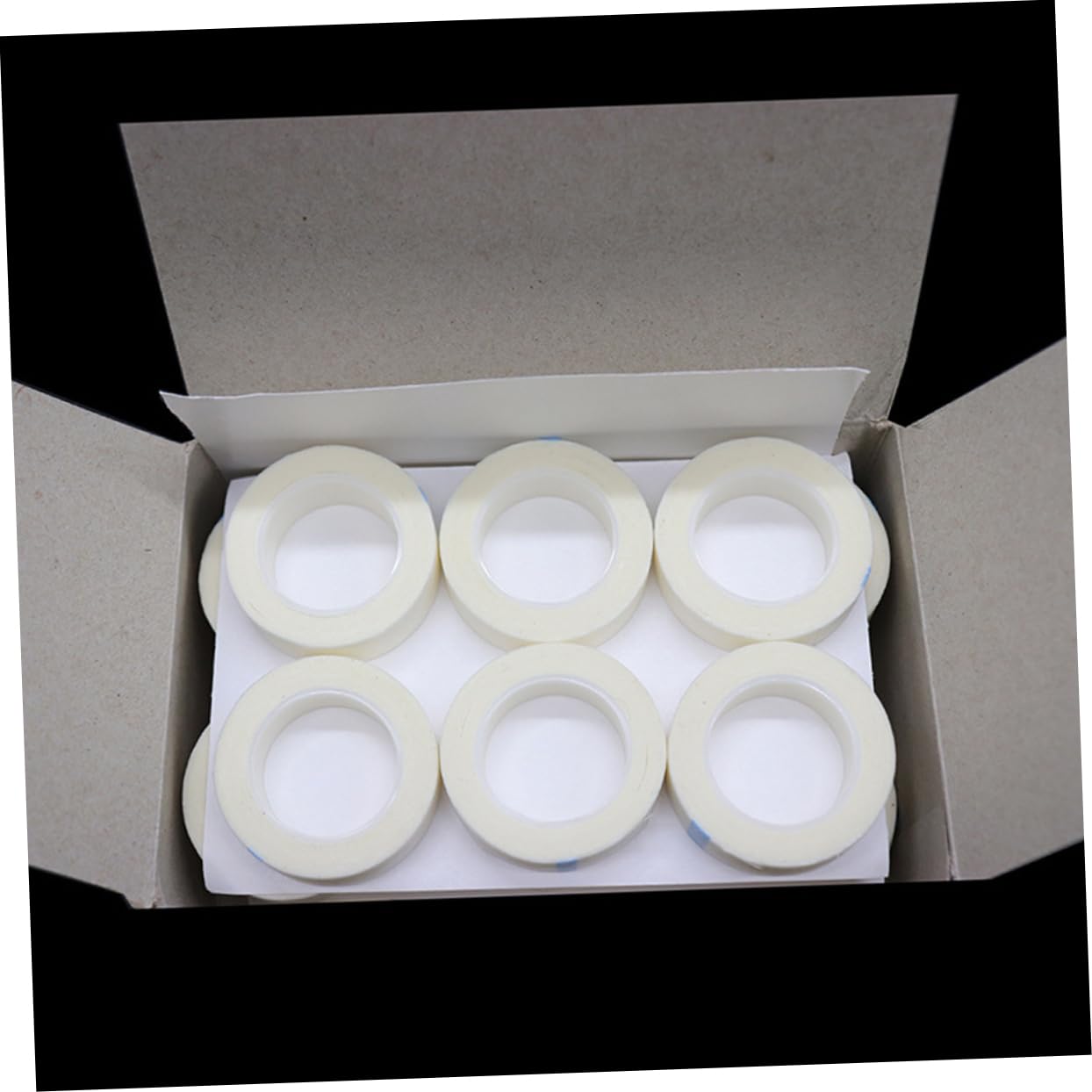 Didiseaon 2sets Eyelash Extension Adhesive Tape Non-woven Isolation Paper Lash Grafting Pads 24pcs*2