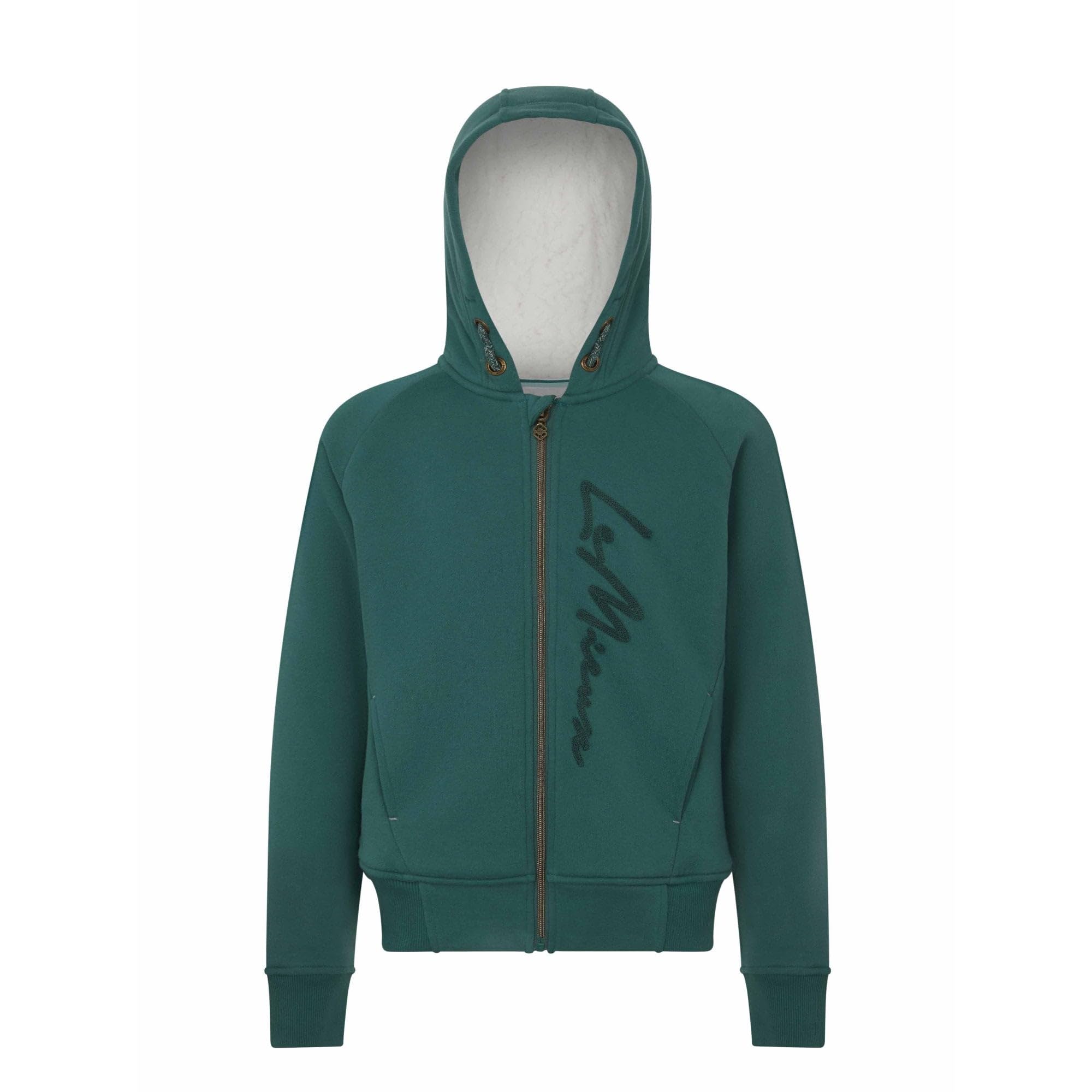 Lemieux Eveergreen Hollie Childrens Sherpa Lined Hoodie - Evergreen 13-14 Years