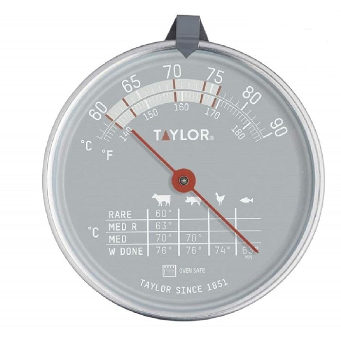 Buy Taylor TYPTHMEAT Pro In Oven Meat Thermometer Probe with Doneness