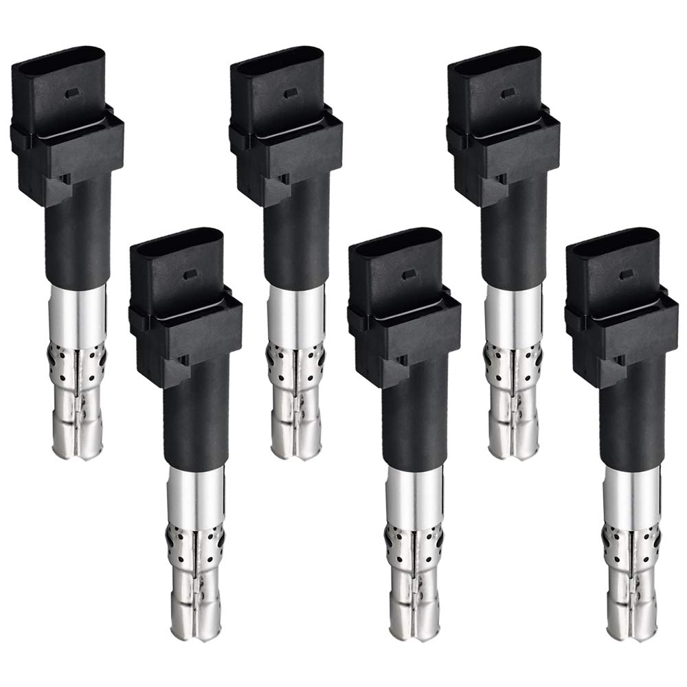 Quality Ignition Coil 6PCS Pack for 2011-2016 Cayenne 3.6L V6, 95860210100, UF661