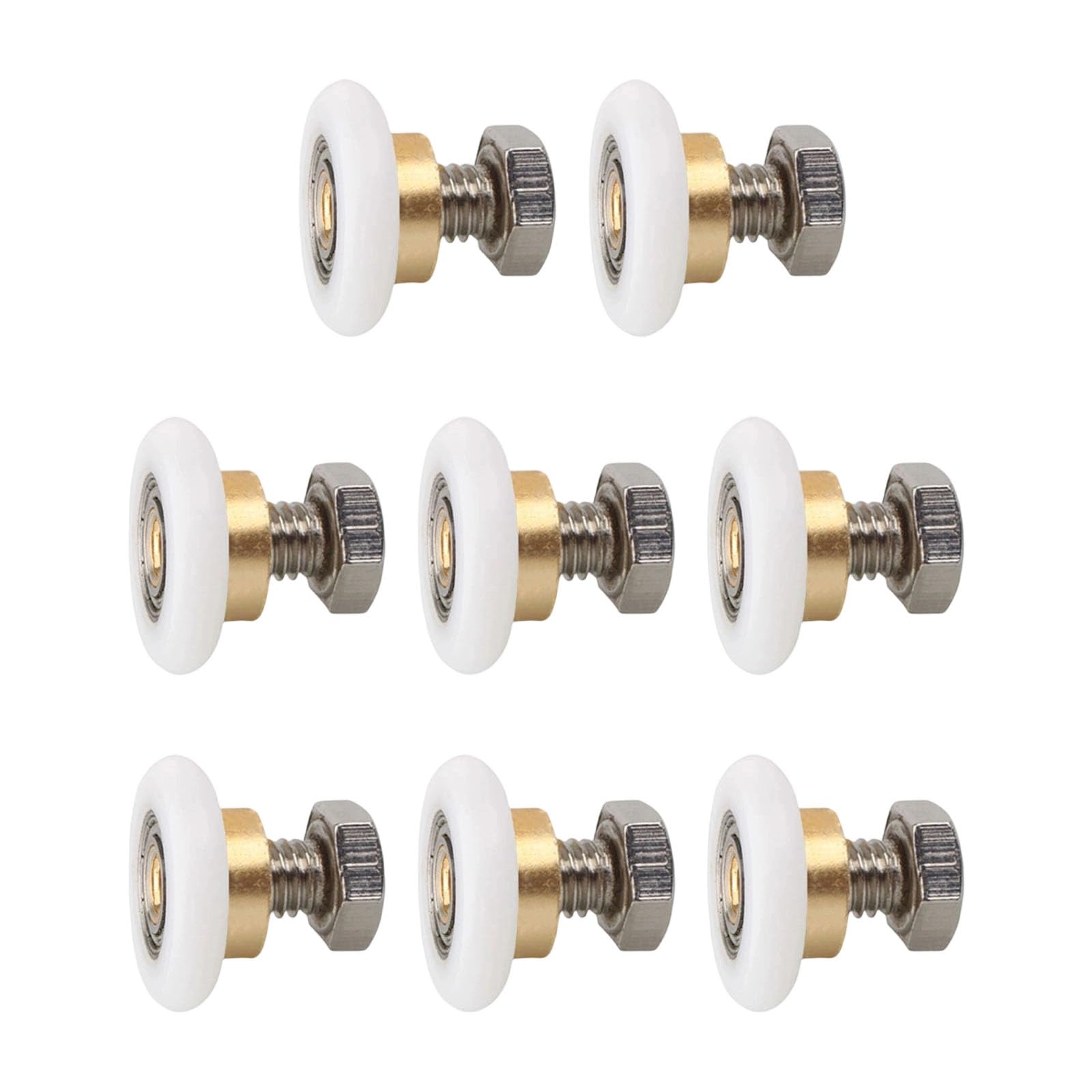 Geavonyg Multicolor Effortless Nylons Roller For Bathroom Sliding Glass Door Long Lasting Bathroom Roller