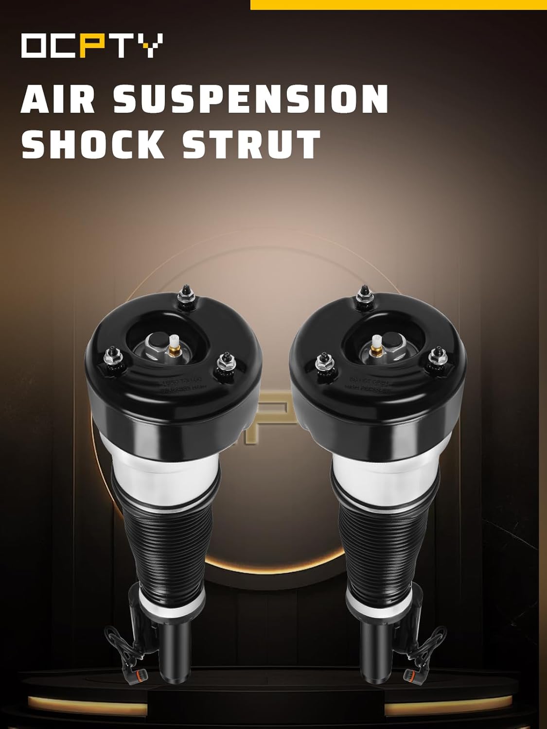 OCPTY 2213209313 Air Suspension Struts Shock Absorbers, 2pcs Front RWD/2WD Air Shock Fit for 2007-2013 for Mercedes-Benz S600/S65 AMG/S550/S500/S63 AMG,2010-2013 for Mercedes-Benz S400/S350