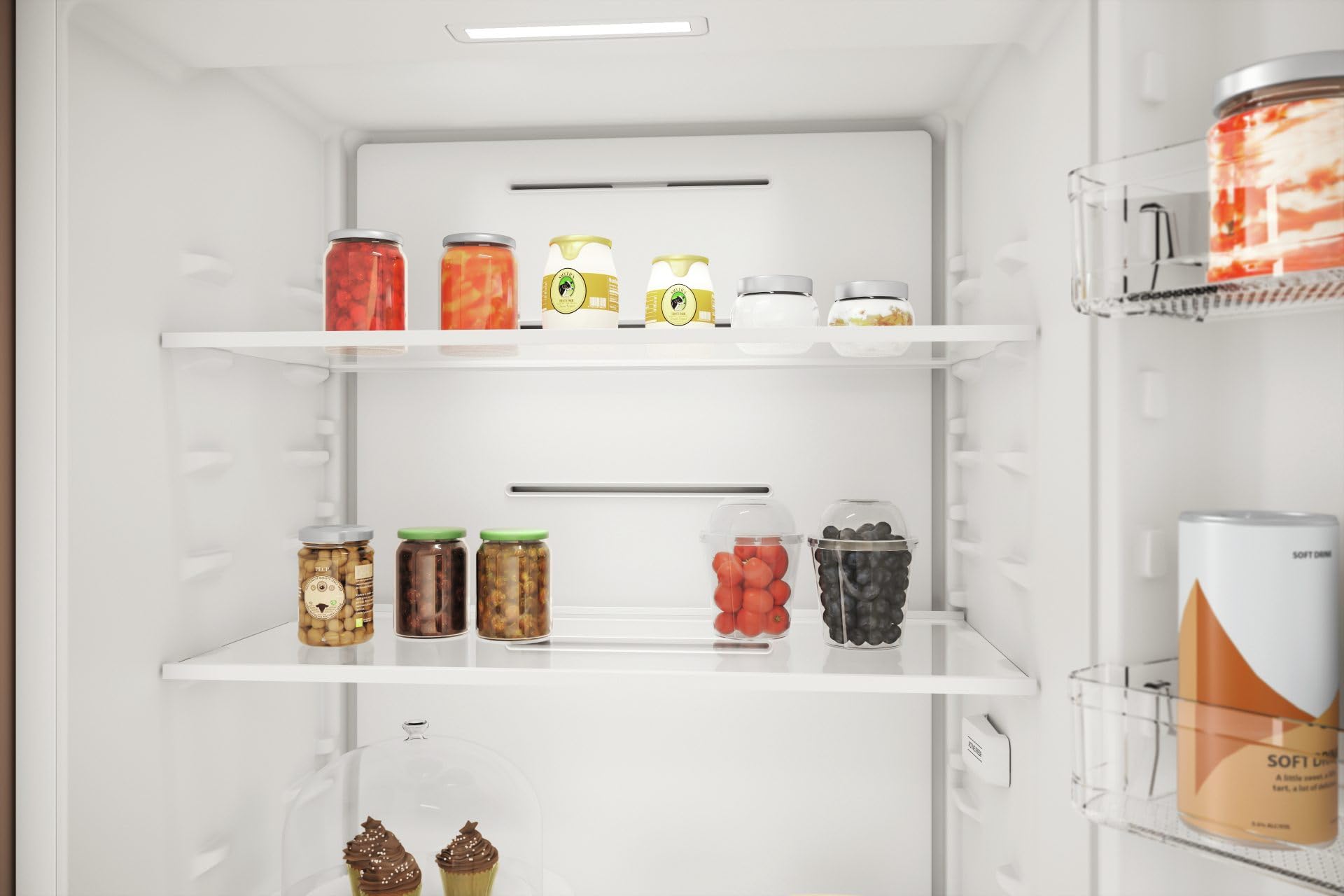 Frigorifero combinato da incasso Hotpoint: - HA SP70 T111