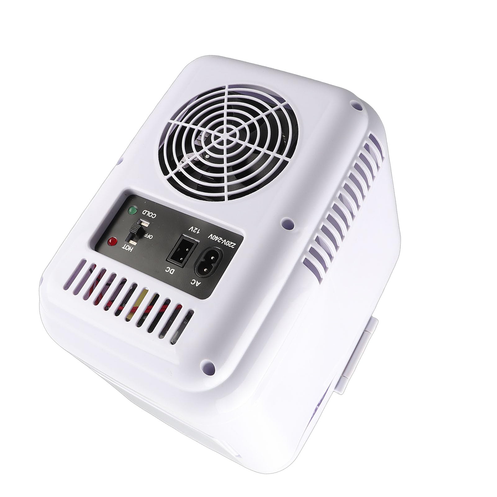 Annadue Pannello Solare Monocristallino 50W DC18V per Frigorifero | Mini frigorifero portatile con scatola batteria, cavo di collegamento, per campeggio, auto, camper, barca, attività
