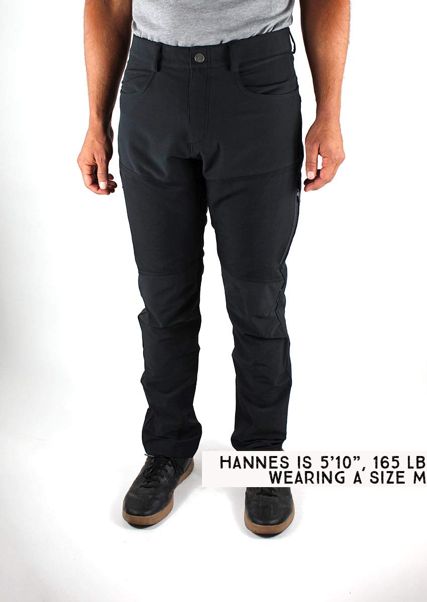 Weather Resistant Cycling Pants, Raven 