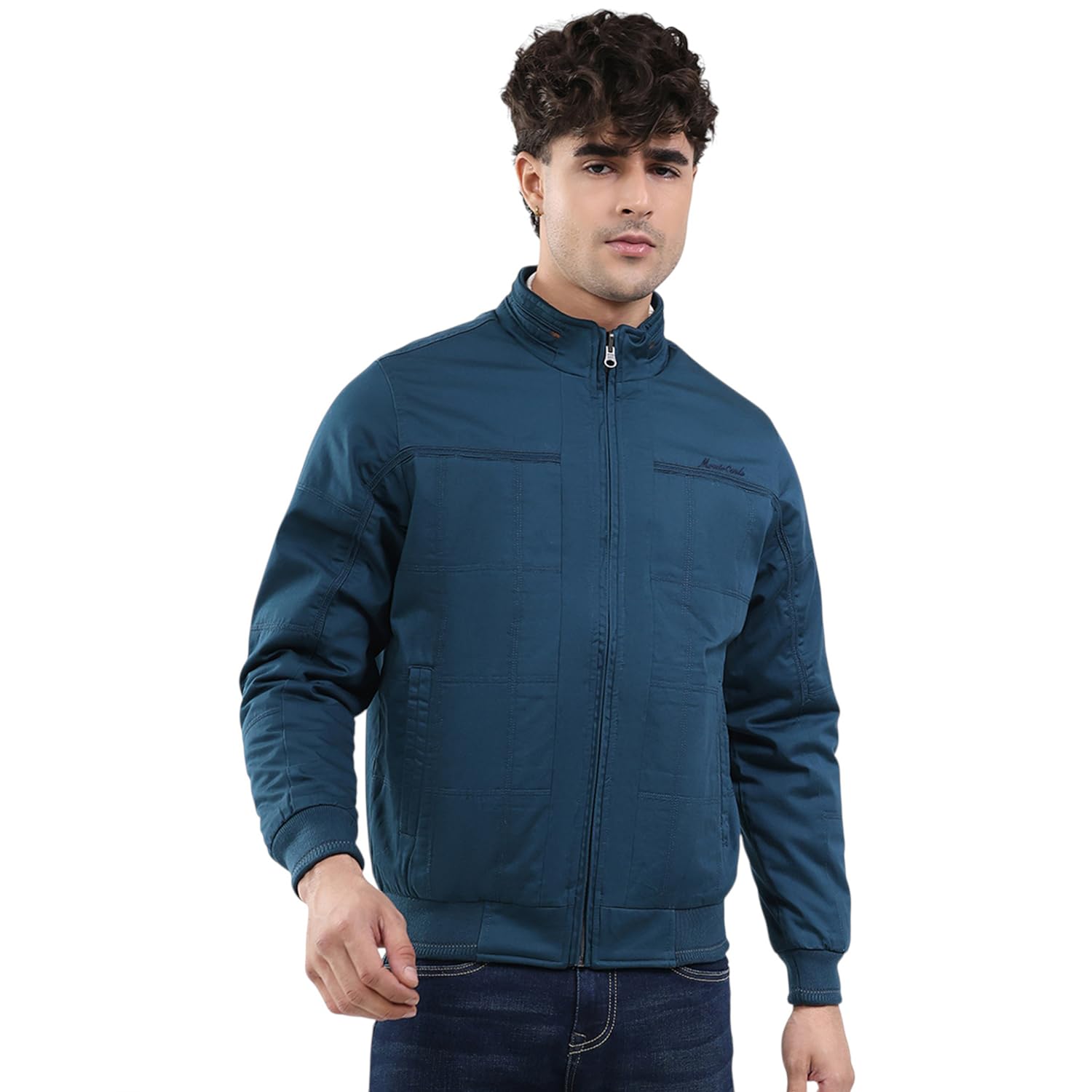 Men Reversible Regular Fit Solid Mock Neck Side Pocket Zipper Closure Full Sleeve Winter Jacket| Warm Coat for Men | Stylish Full Sleeve Zipper Jacket (Pack Of 1)-image-40